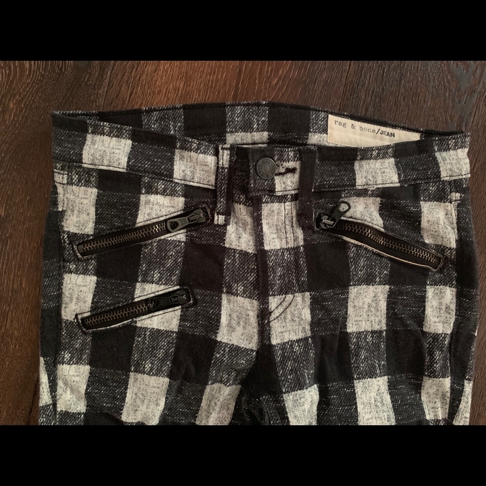 RAG AND BONE LINEN JEANS - sz 25